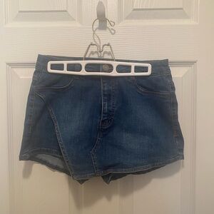 Black Label Dark Blue Jean Shorts